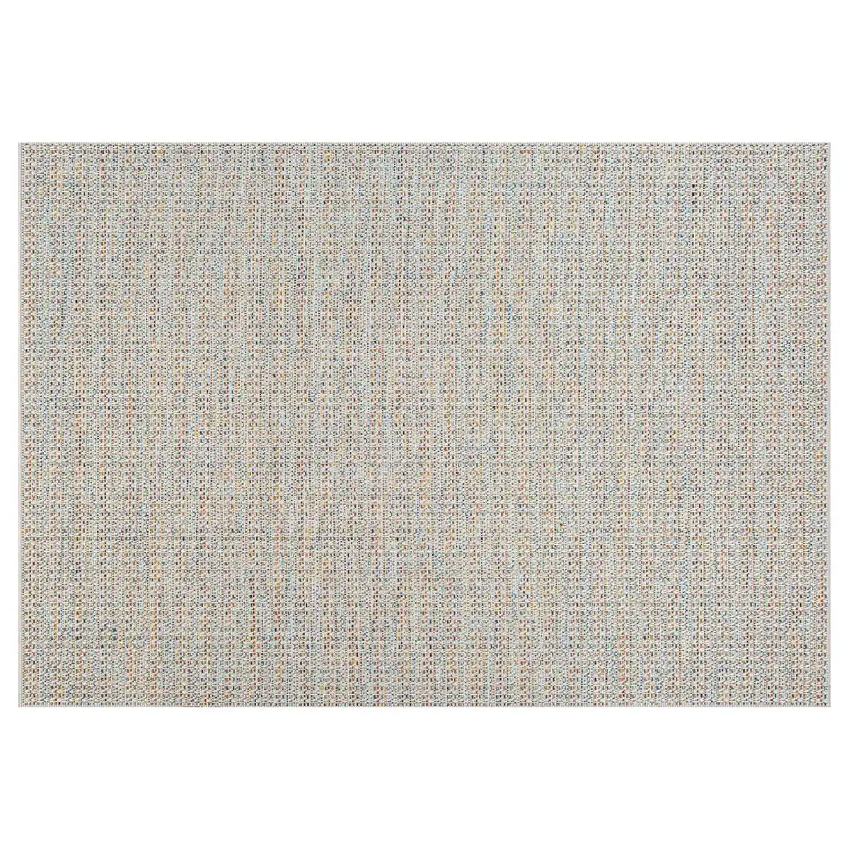 Alfombra Kalpakian Crete Nuna en tamaños medium y large, apta para exteriores en hilado sintético de colores suaves